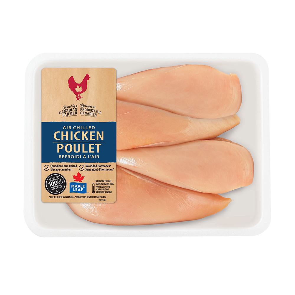 Ức gà không xương không da